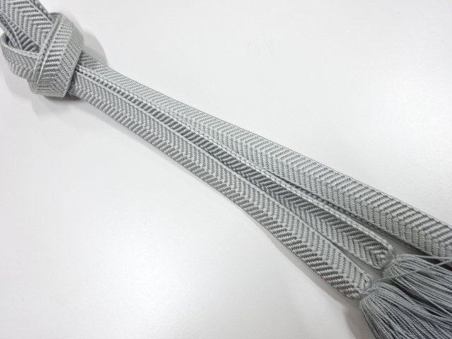 JAPANESE KIMONO / TWISTED TASSEL HAND-TIED OBIJIME